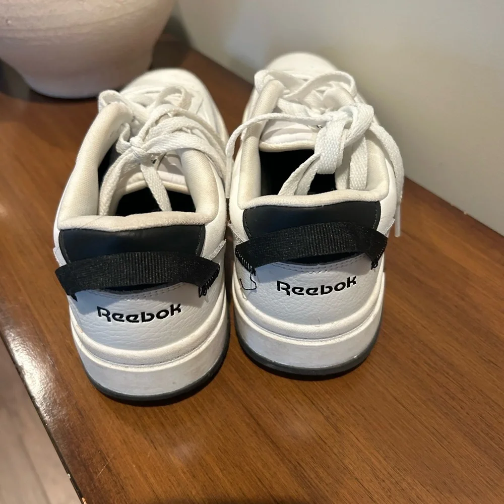 Reebok Women's White Top Sneakers - Picture 4 of 7